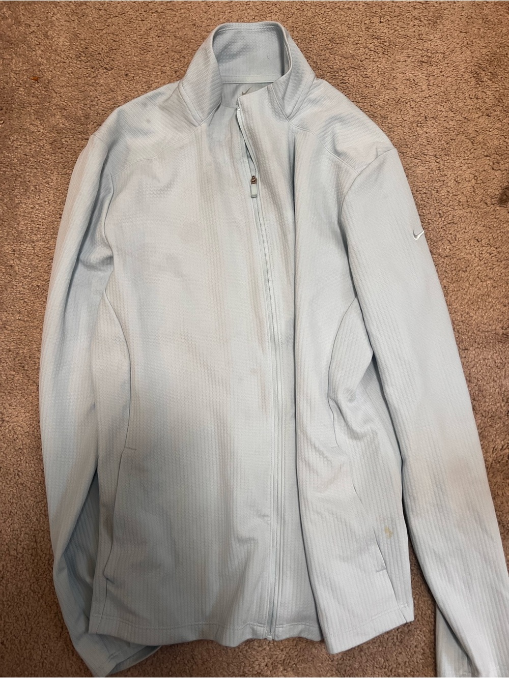 Nike Women’s Light Blue Full-Zip Jacket